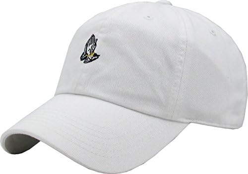 KBSV-006 WHT Praying Hands Dad Hat Baseball Cap Polo Style Adjustable