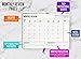 This Is My Era 90 Day Planner 2025 - Daily, Weekly, Hourly Work and Goal Productivity Planner - Undated, Leather Hard Cover, Black