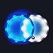 Stress Free Key Cornhole Game Lights, Ultra Bright Night Light Kit for Standard Family Backyard Bean Bag Toss Board Game, 15 Mix and Match Color Options! Long-lasting Over 72 Hours, Set of 2
