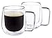 Dragon Glassware Coffee Mugs, Premium Designer Cups with Insulated Double-Walled Design, 13.5-Ounces, Gift Boxed - Set of 2