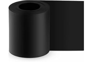 DONIKS 12 Gauge 40 Feet Grass Weed Barrier Landscape Edging 10 inch Depth Flexible Border Roll Lawn Landscape Garden Edging for Backyard Driveway Path Sidewalk