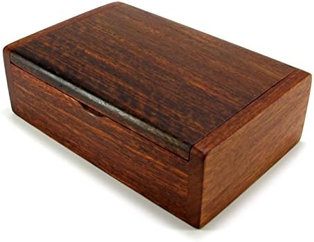 ONE2T Wooden Box Handmade Trinket Storage Keepsake Jewelry