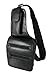 Black Leather Holster Style Travel Wallet