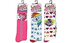 My Little Pony Girls Knee High Size 6-8 X 3 Pairs