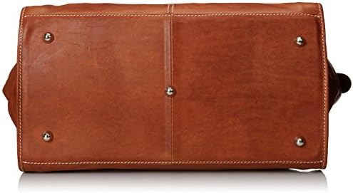 Floto Luggage Parma Edition Leather Travel Bag, Tan, Large 4 Floto Luggage Parma Edition Leather Travel Bag, Tan, Large