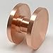 Copper Fidget Spinner Caps EDC Metal Upgrade Center Buttons for 608 and R188 Bearings by Bever Products