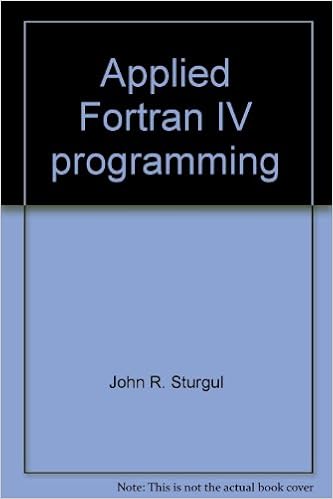 Applied Fortran Iv Programming Ebooks - 
