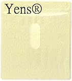 Yens® 100 pcs CD DVD Double-sided Plastic Sleeves (Yellow)