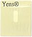 Yens® 100 pcs CD DVD Double-sided Plastic Sleeves (Yellow)