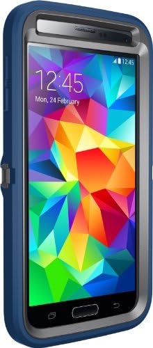 Otterbox [Defender Series] Samsung Galaxy S5 Case - Retail Packaging Protective Case for Galaxy S5 - Blueprint (Slate Grey/Deep Water)