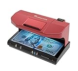 Counterfeit Bill Money Detector Checker with Magnetic and UV Detection + Free Counterfeit Detection Pen