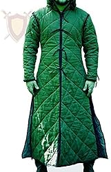 Gambeson Coat Medieval Thick Padded Full Length
