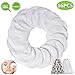 Reusable Makeup Remover Pads, 16 PCS Organic Bamboo Cotton Rounds Reusable Cotton Pads Face Cleansing Cloths Toner Pads Facial Makeup Pads with Laundry Bag & Storage Bag