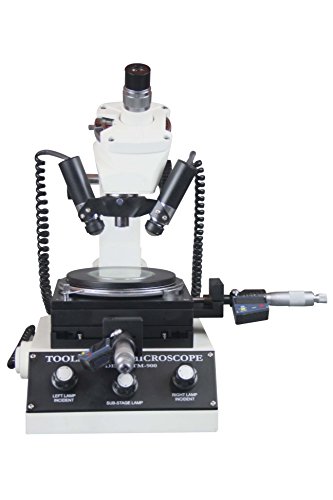 41CjJgo3fVL Radical Highly Precise Toolmakers Angle & Linear Industrial Measuring Microscope - Digital Micrometer 1um 0-25mm. mm… - Image 3