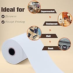 TK Thermal King, 3-1/8" x 119' Thermal Paper Cash