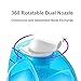 Adofi Humidifier Cool Mist 4L, Tank Super Quiet for Large Bedroom,Babies Living Room, Office, Lasts up to 16 Hours