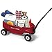 Radio Flyer Deluxe All-Terrain Pathfinder Wagon with Canopy All-terrain air tires for a smooth ride