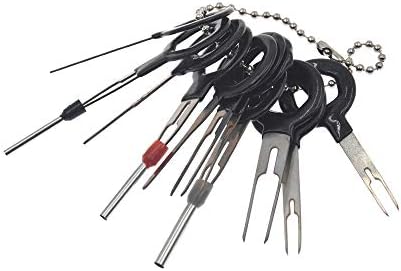 AFCN: 1set Auto Car Terminal Removal Tools Electrical Wiring Crimp Connector Pin Extractor Kit Car Repair Hand Tool Set Radio Plug Key