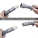 MyLifeUNIT Washing Machine Drain Hose Connector, Washer Drain Hose Extension Adapter with 2 Hose Clamps, Fit for 0.8 Inch Hose