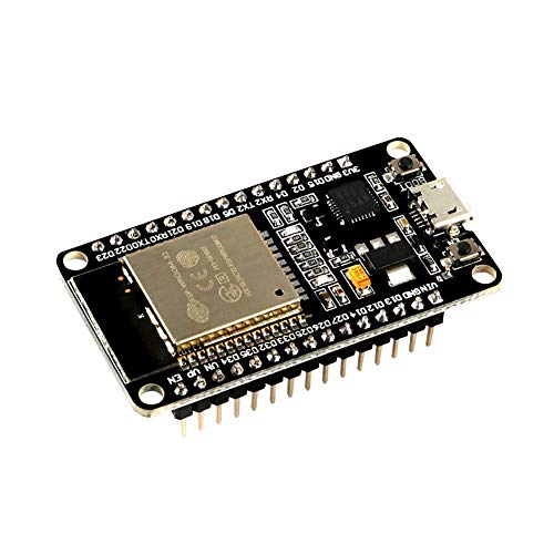 ESP-WROOM-32 ESP32 ESP-32S Development Board 2.4GHz Dual-Mode WiFi + Bluetooth Dual Cores Microcontroller Processor Integrated with Antenna RF AMP Filter AP STA Compatible with Arduino IDE (3PCS)