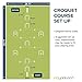 Lawn Croquet Set for Kids & Families - Six Player Croquet Game with 6 Mallets, 6 Balls, 9 Wickets, 2 Stakes & Carry Bag