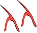 LingSY 2Pack Shrimp Peeling and Deveining Seafood Shell Prawn Curved Peeler Shrimp