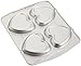 Wilton POPS Aluminum Heart Cookie Pan