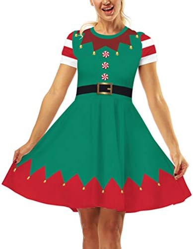 green elf sweater dress Juniors' Born Famous Elf Sweater Dress