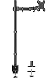 HUANUO Single Monitor Stand Desk Mount, Extra Tall