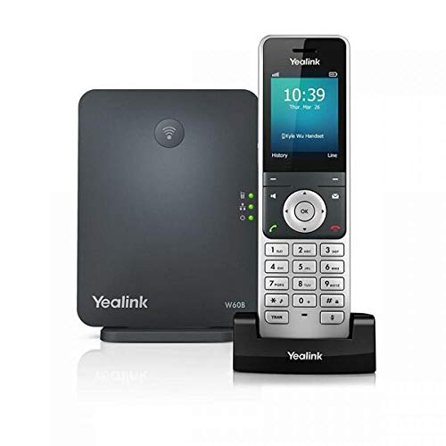 W60p Mua Yealink W60P Cordless DECT IP Phone and Base Station, 2.4-Inch ...