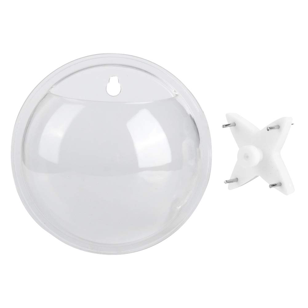 Wifehelper Wall Mounted Fish Bowl, Acrylic Hanging Aquarium Tank for Small Fish, Transparent Bubble Vase for Home Decor, Space-Saving Planter for Plants, for Housewarming