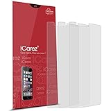 iCarez iC-LGG4-AG-3-FBA2 HD Anti-Glare Screen Protector with Hinge Install Method & Kits for LG G4 - Matte - 3-Pack (Retail Packaging)