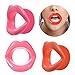 Facial Slimmer Exercise Mouthpiece Silicone Anti-wrinkle Anti-aging Mouth and Face Muscle Tightener Face-lift Instrument and Hilarious Gag Gift