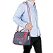 Lunch Bag Insulated Tote,WU-MINGLU 2 in 1 600D Oxford Waterproof Cooler Bag Box With Adjustable Shoulder Strap Bottle Holder for Women &Men Travel, Picnic,Office