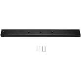 Rectangle Ceiling Lighting Canopy Kit, Pendant Light Plate Cover Light Cover Ceiling Mount Plate Holder with Mounting Hardwar