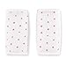 fluro pink strap covers 2 pack