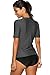 CharmLeaks Womens Rash Guard Shirt Rash Guard Swim Suit Rashguard Swimwear top
