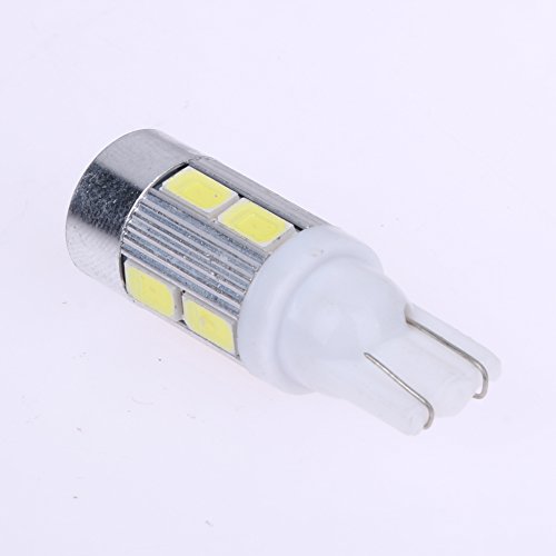 UEB 10 X Car Led Lights T10 5630 10smd Led Wide Light W5W 194 - Thumbnail 5