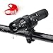 Bike Lights front and back, Cree LED 1200 Lumen Bike Headlight and Tail Light, Waterproof and Rechargeable Bike Light set with Free Battery from Shinobu