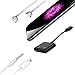 iPhone Adapter and Splitter, Instecho Lightning Adapter Splitter + 3.5mm Headphone Jack With Extension Cable, Lightning Cable to Audio Jack and Charger Adapter for iPhone 7/7 Plus (Black)