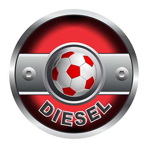 QUADA Diesel Sticker/Decals/Fuel Badge/Graphics for Universal car (New Diesel Football Sticker)