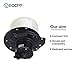 HVAC plastic Heater Blower Motor w/Fan ABS Cage ECCPP fit for 1987-1996 for Ford for Bronco /1988-1997 for Ford F Super Duty /1987-1996 for Ford for F-150/1987-1996 for Ford for F-250