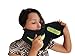 Neck Scarf Travel Pillow Black Color, Ergonomic Comfort, Machine Washable, Soothing Neck Support