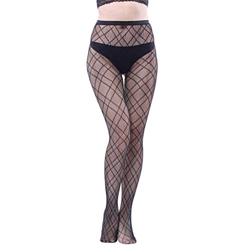 Women Sexy Floral Pattern Pantyhose Thigh High Silk Stockings Elasticity Retro Hollow Stocking by Lowprofile