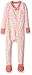 Burt's Bees Baby, Baby Girls,Sleeper Pajamas, Zip Front Non-Slip Footed Sleeper PJs, 100% Organic Cotton, Blossom Autumn Trees, 12 months