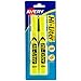 AVERY Hi-Liter Desk-Style Highlighters, Smear Safe Ink, Chisel Tip, 2 Yellow Highlighters (24081)