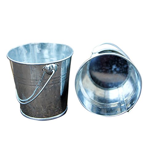 Mini Metal Iron Bucket Candy Keg Pails DIY Wedding Party Favour Decoration