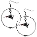 NFL Siskiyou Sports Womens New England Patriots 2 Inch Hoop Earrings One Size Team Color