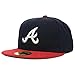 MLB Atlanta Braves Home AC On Field 59Fifty Fitted Cap-758
