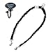 Mighty Paw Double Dog Leash - Force Absorbing Bungee Design - Two Dog Leashes Splitter - Walking Two Pets - 2 Pet Tangle Free - Pet Splitter (Lite | 30-100 lbs | No Handle, Black)